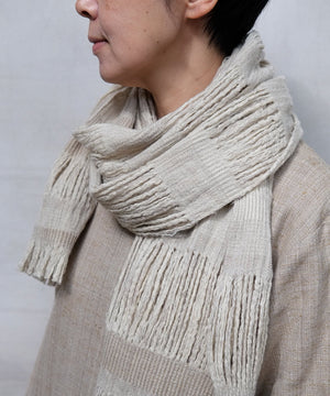 florts muffler | Silk Wool, 4041W / P / DB