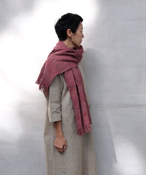 florts muffler | Silk Wool, 4041W / P / DB