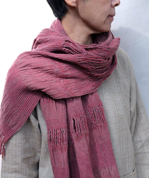 florts muffler | Silk Wool, 4041W / P / DB