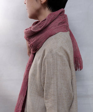 florts muffler | Silk Wool, 4041W / P / DB