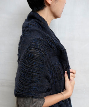 florts muffler | Silk Wool, 4041W / P / DB
