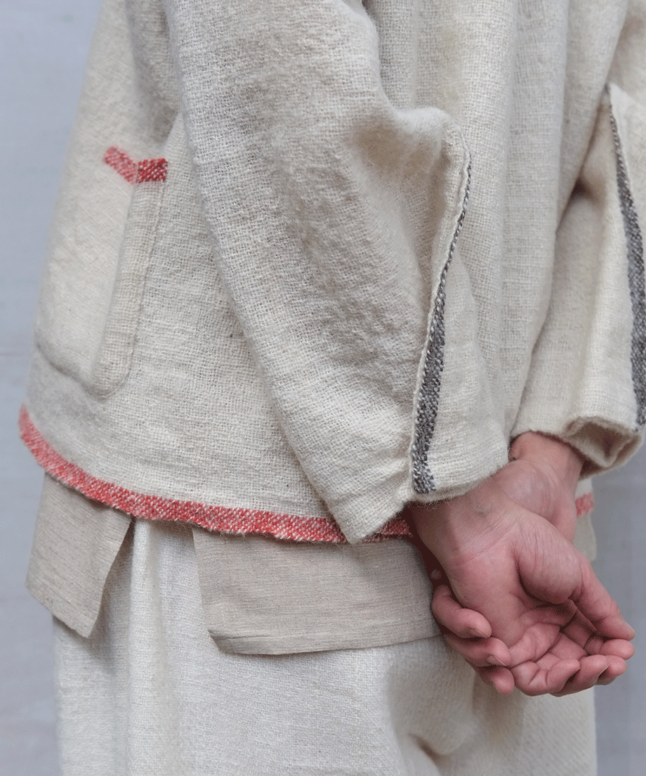 Origami series | Bolero, Himalayan wool, White, 6610WR