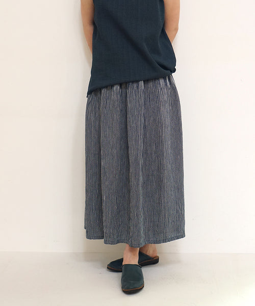 KI-no × koti Stripe Shade/Stripe Amber KI-no × koti Stripe Shade/Stripe Amber（45cm straight empire