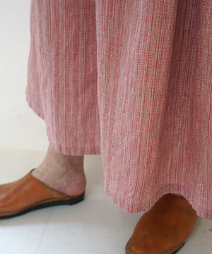 Koti series | Skirt, Linen & silk, Pink gray, 6900lP