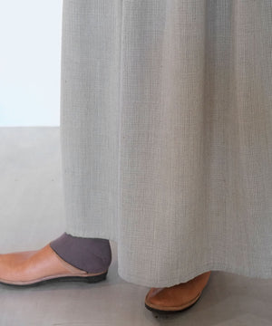 Koti series | Skirt, Wool & silk, Light gray, 6902wG