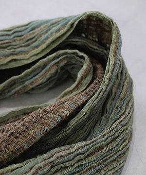 Stole | Bark shibo shibo, green, 2644YGr