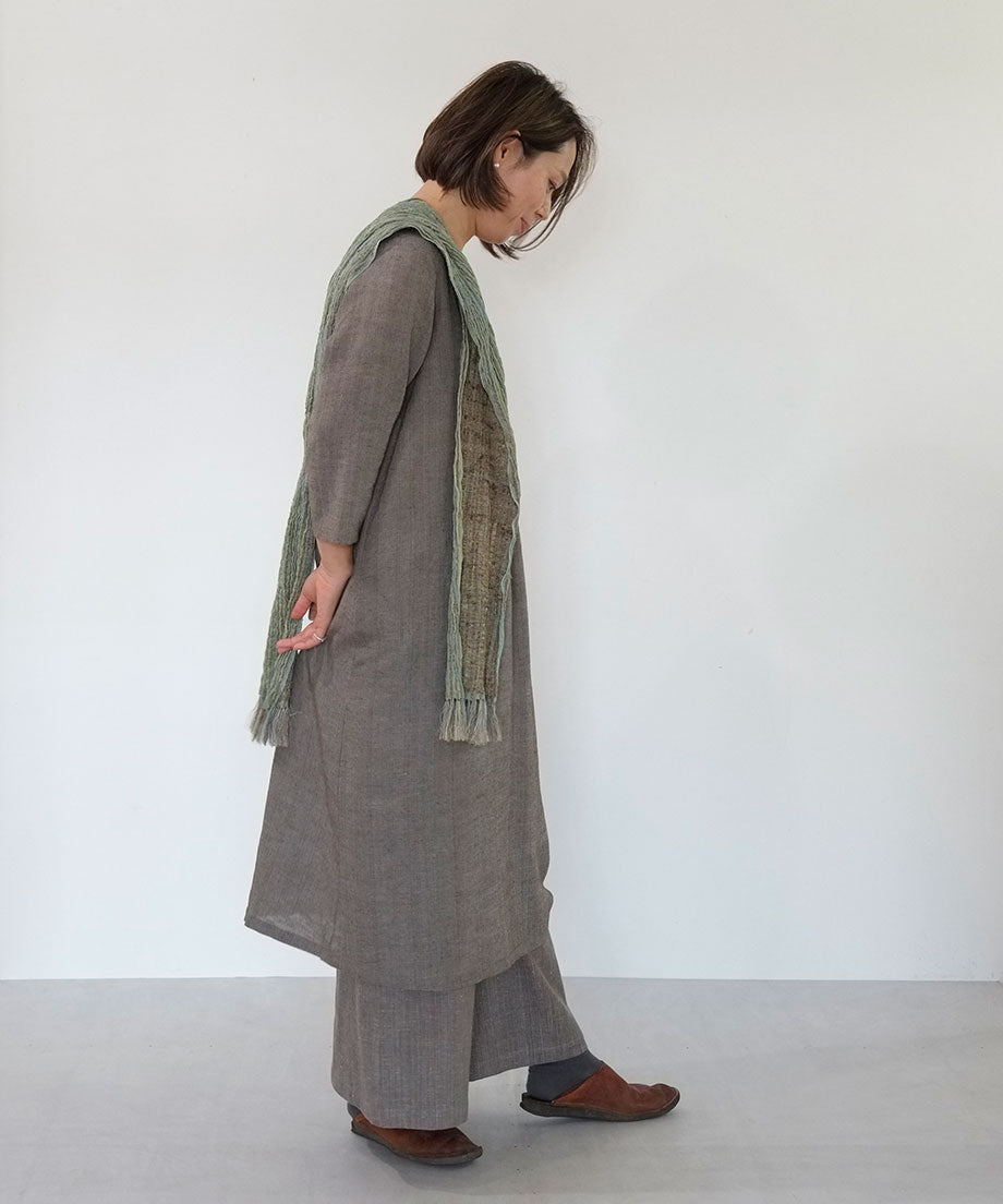 Stole | Bark shibo shibo, green, 2644YGr