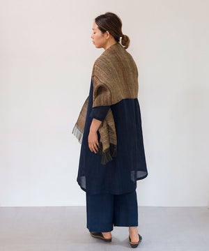 Stole | Yuragi, brown, 2451Br